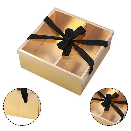 10PCS Gift Boxes Chocolate Wedding Valentine Box Candy  Cookie Packing Case Aimall