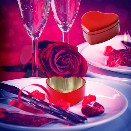 10pcs Iron Box Wedding Candy Boxes Tea Storage Durable Party Favor Containers