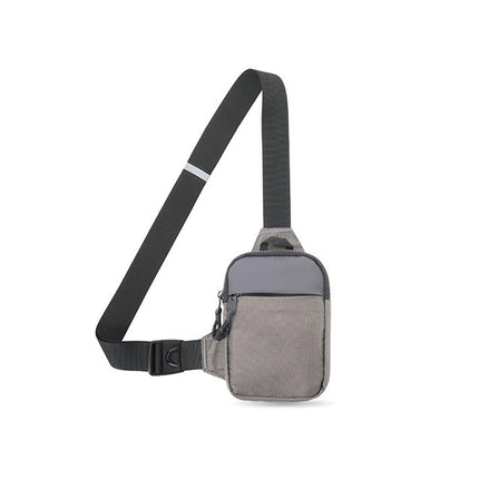 Sports Chest Bag Crossbody Backpack Mini Fashion Satchel for Outdoor Travel