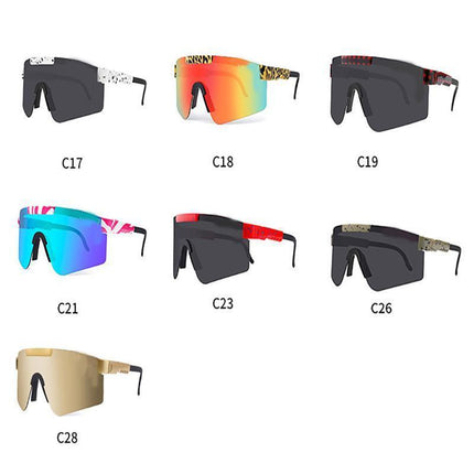 Cycling Sunglasses Goggles Bicycle Outdoor Sports Unisex Glasses Men Eyewear - Aimall