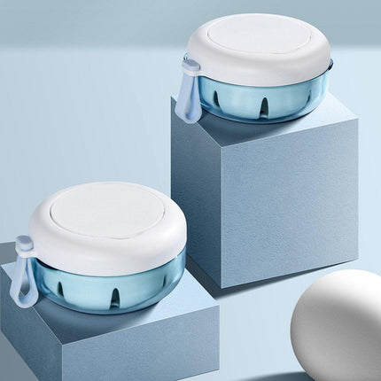 Denture Case Retainer Soaking Box Dental Braces Storage Organizer Travel Holder