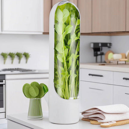2pcs Fresh Box Vegetable Crisper Fridge Storage Container for Kitchen Use