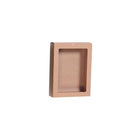50PCS Kraft Paper Packing Box With Transparent PVC Window Drawer Display Gift Boxes Aimall