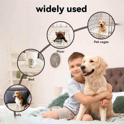 Pet Feeding Mat Dogs Cats Absorbent Non Slip Pet Placemat Waterproof Mat