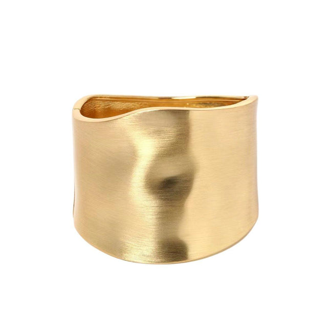 Wide Edge Exaggerated Bangle Fashion Bracelet Vintage Style Premium Jewellery