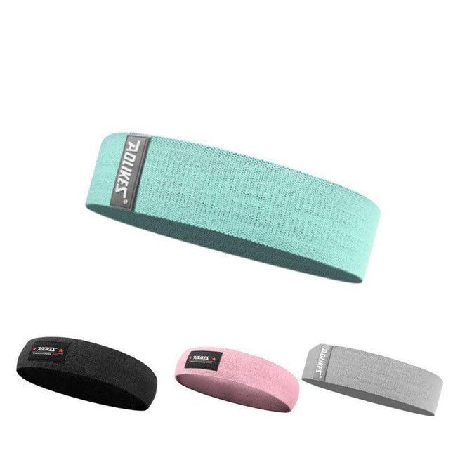 L 8*74CM Resistance Booty Bands Hip Circle Loop Bands Set Gym Home Exercise Women - Aimall