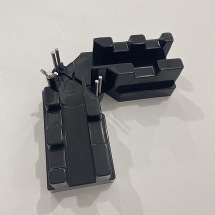 2-in-1 Bevel and Mitre Box Precision Cutting Tool with Scale for Accurate Angles
