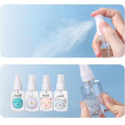 50ML Clear Travel Transparent Plastic Perfume Atomizer Empty Spray Bottle Gifts - Aimall