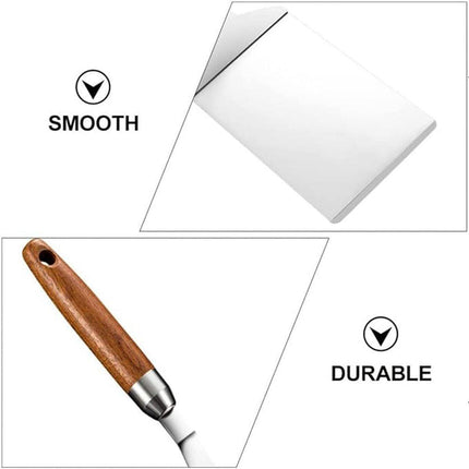 Stainless Steel Cooking Shovel Teppanyaki Spatula Pancake Steak Flipper Tool