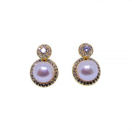 Exquisite French Style Socialite Earrings Fashion Jewelry Elegant Statement