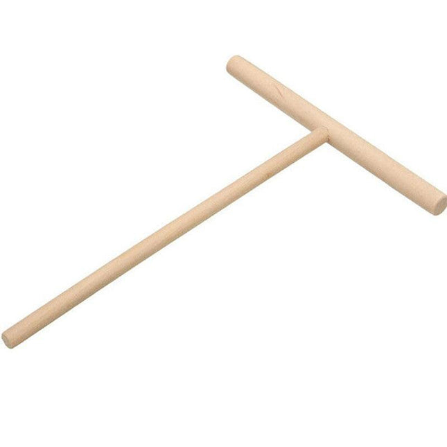 1/2X DIY Kitchen Tool Wood Spreader Stick Rake Crepe Maker Pancake Pita Batter - Aimall
