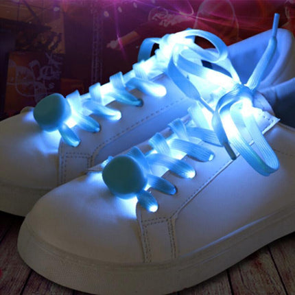 Shoe Laces Light Up Part Shoelaces Glow Multi 5 Colour LED Flash Street Dance - Aimall