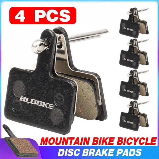 4 Pairs Mountain Bike Bicycle Disc Brake Pads For Shimano Mechanical/Hydraulic - Aimall