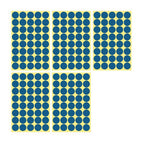 25mm 40 Dots - 5 Sheets