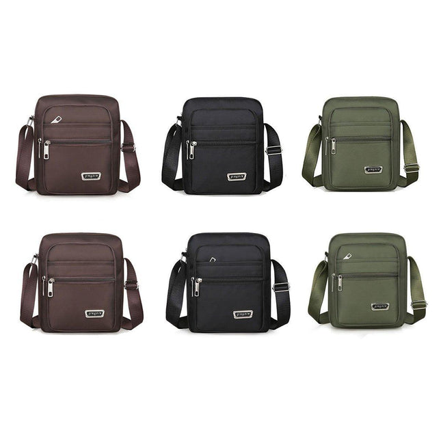 Mens Crossbody Shoulder Bag Travel Messenger Bag Casual Handbag for Boys and Men