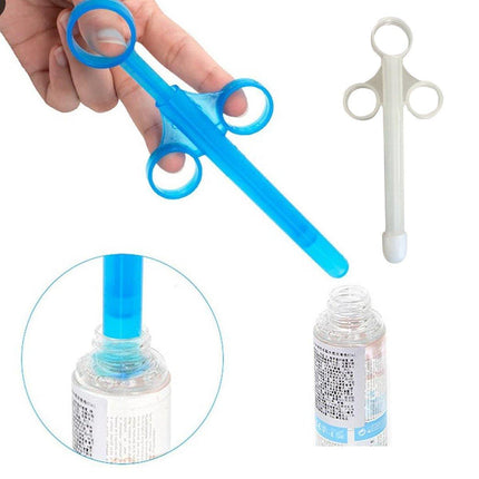 8PCS Portable Personal Hygiene Cleaner Lubricant Applicator Syringes Reusable