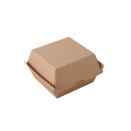 UP To 250PCS New Cardboard Hot Dog Box - Brown Corrugated Kraft - Plain - Aimall