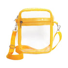 Transparent Crossbody Bag Clear Stylish Handbag for Men and Women Daily Use