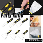 6PCS Stainless Steel Putty Knife Set Scraper Trowel Tool Kit for Cleaning Paint