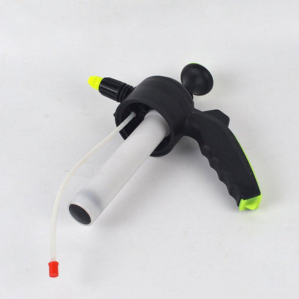 2L Manual Foam Pump Sprayer Adjustable Nozzle Car Wash Home Cleaning