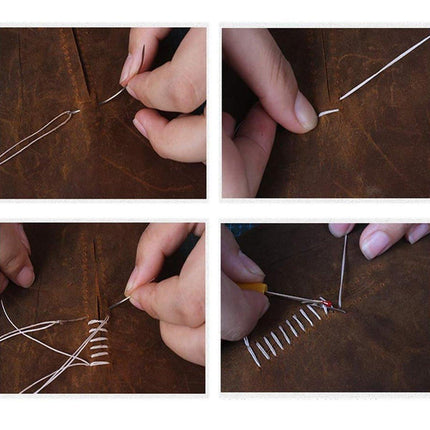 260m 150D Leather Sewing Waxed Thread Hand Stitching Craft Repair Cords 4Colours