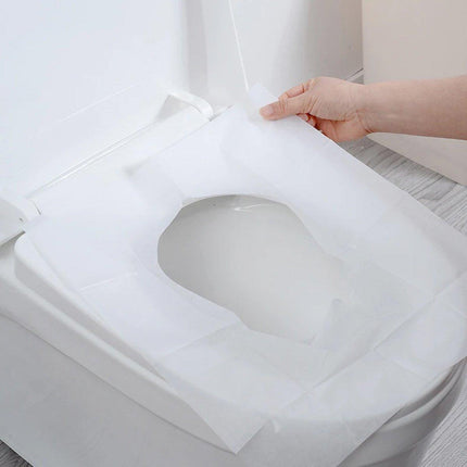 50pcs Dissolvable Disposable Toilet Paper Travel Hotel Portable Toilet Pads