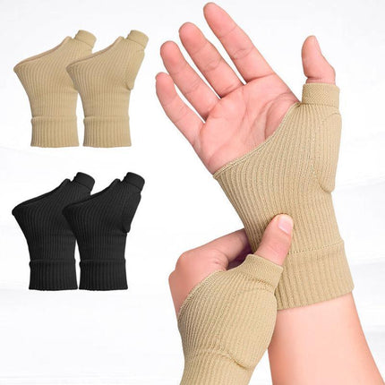 Wrist Thumb Support Tendonitis Hand Brace Basal Joint Sleeves Arthritis Gloves - Aimall