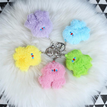 Animal Bag Pendant Plush Key Ring Plush Stupid Keychain Keyring Plush Toys Gifts - Aimall