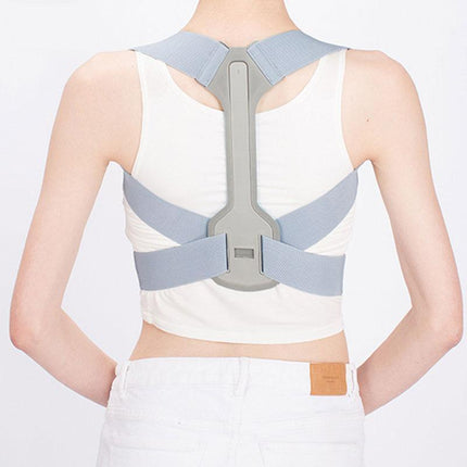 Posture Clavicle Shoulder Support Corrector Back Straight Brace Adjustable Strap - Aimall