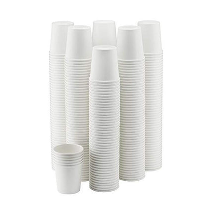 Disposable Coffee Cups Takeaway Paper Single Wall Take Away Bulk 8oz - Aimall