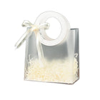20PCS PP Frosted Gift Bags Plastic Transparent Wedding Tote Birthday Packaging