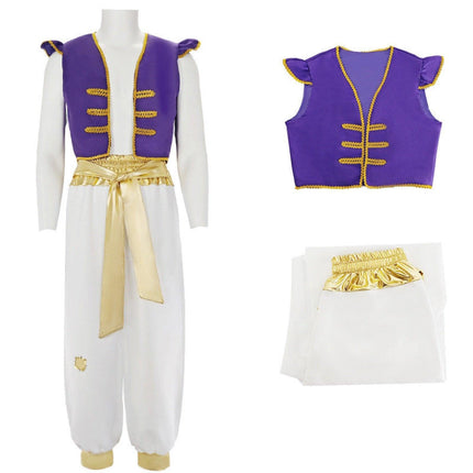 Halloween Costume Movie Live Aladdin Prince Cos AU