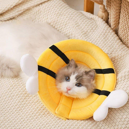 Elizabeth Circle Cat Sterilization Collar Anti-Licking Pet Scarf for Cat and Dog