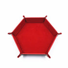 Hexagonal Velvet Folding Storage Tray Box Desktop Organizer for Home and Office