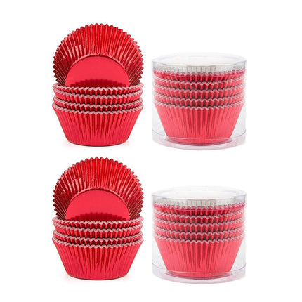 200 Pcs Colored Baking Paper Cupcake Trays Muffin Liners for Party Baking