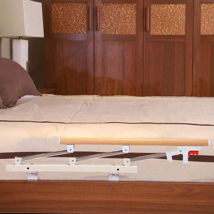 Folding Bedside Support Rail Anti-Fall Assist Handle Adjustable Barrier
