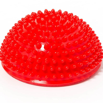 Spiky Massage Ball PVC Half Round Yoga Exercise Foot Hand Cushion