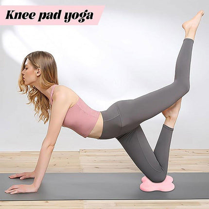 2pcs Thick Yoga Kneeling Mat Knee Cushion for Elbow Support Gym Workout Pad
