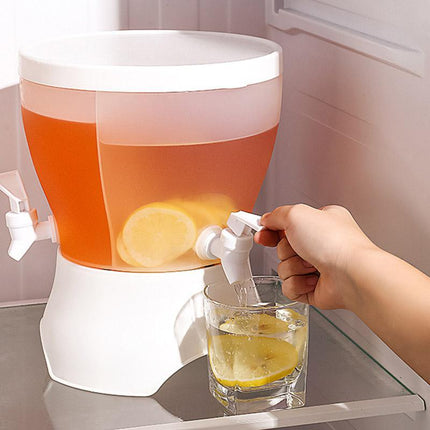 Jug With Tap Cold Water Container Lemonad Drink Dispenser for Refrigerator