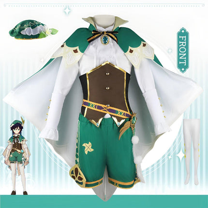 Wendy Anime Game Suit Costume Female Full Halloween Wendy Cos Spot AU - Aimall