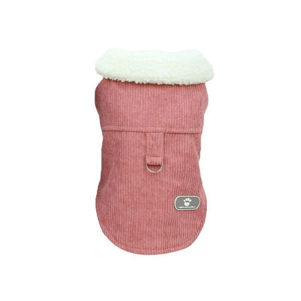 Pet Dog Clothes Jackets Warm Jumper Windproof Puppy Winter Coat Clothes Clothing Watermelon Red - Aimall