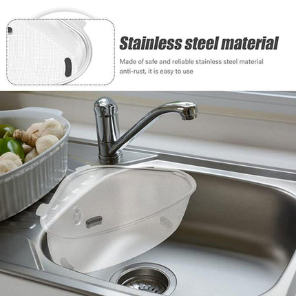 Triangle Sink Strainer Basket Household Kitchen Shelf Leftover Draining Rack