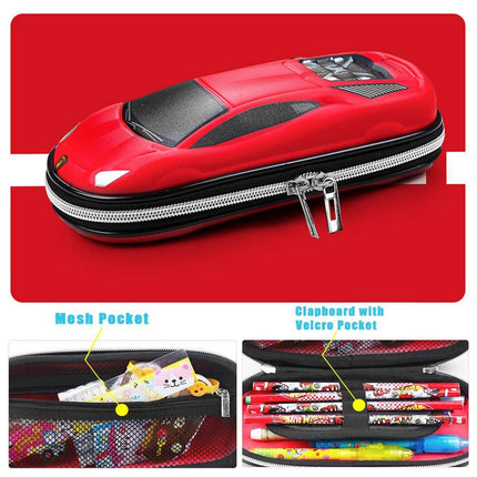 Large Capacity Stationery Box Three Layer Multifunctional Pencil Bag Case