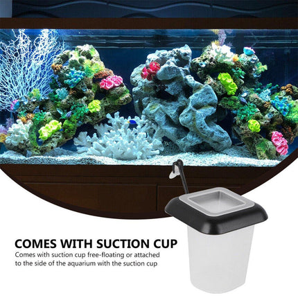 Red Insect Frozen Feeder Cup for Fish Tank Shrimp Feeding Dissolving Ring - Aimall