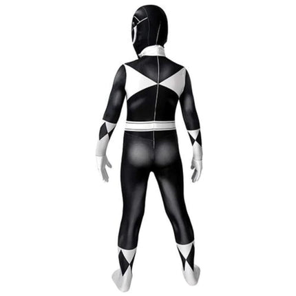 Black Dinosaur Team Tight Cosplay Jumpsuit Costume AU
