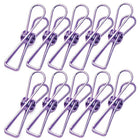 10X Spring Paperclips Metal Wire Hollow Out Clips 55mm Mini Binder Paper Clip - Aimall