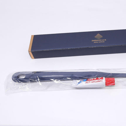 Star Hotel Toiletries Toothbrush and Toothpaste Set for Guesthouse Travel Use