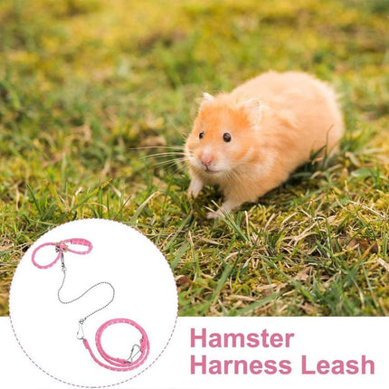 Hamster Traction Rope Anti Bite Mouse Walking Leash Windproof Outdoors Safe - Aimall