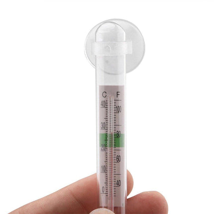 High Temperature Resistant Fish Tank Tortoise Tank Thermometer with Suction Cup
