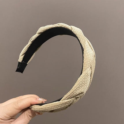4Colours Women Braided Plait Plaited Elastic Hair Accessories Band Headband - Aimall